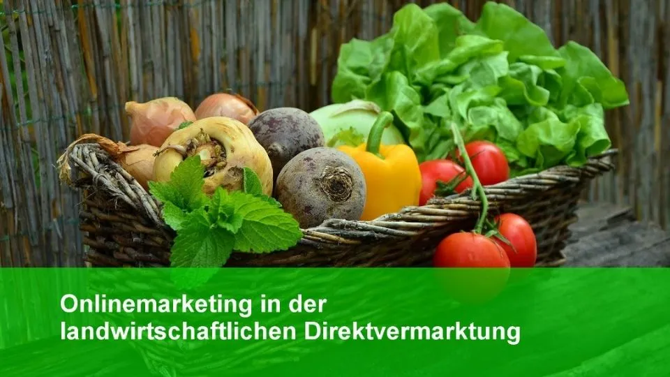 Onlinemarketing in der landwirtschaftlichen Direktvermarktung